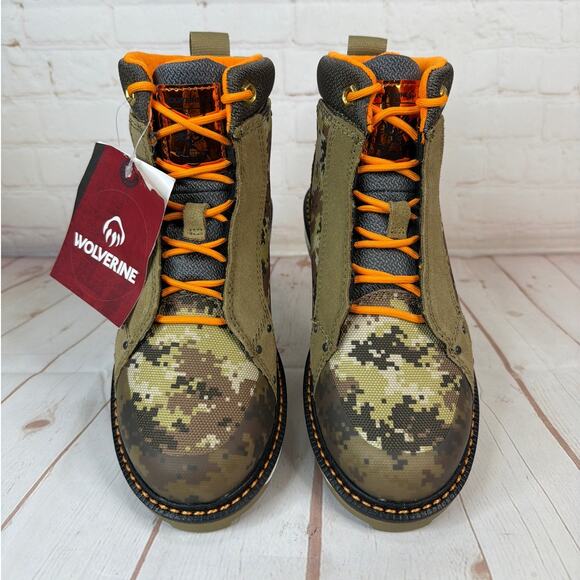 Wolverine Halo Spartan UNSC Limited Edition Camouflage Boots Mens Size 5.5M - Picture 6 of 10